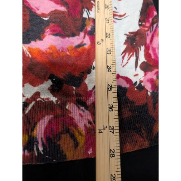 Lane Bryant Cardigan Sweater Women's Plus Size 22/24 Multicolor Bloomcore Shirt - Picture 11 of 13